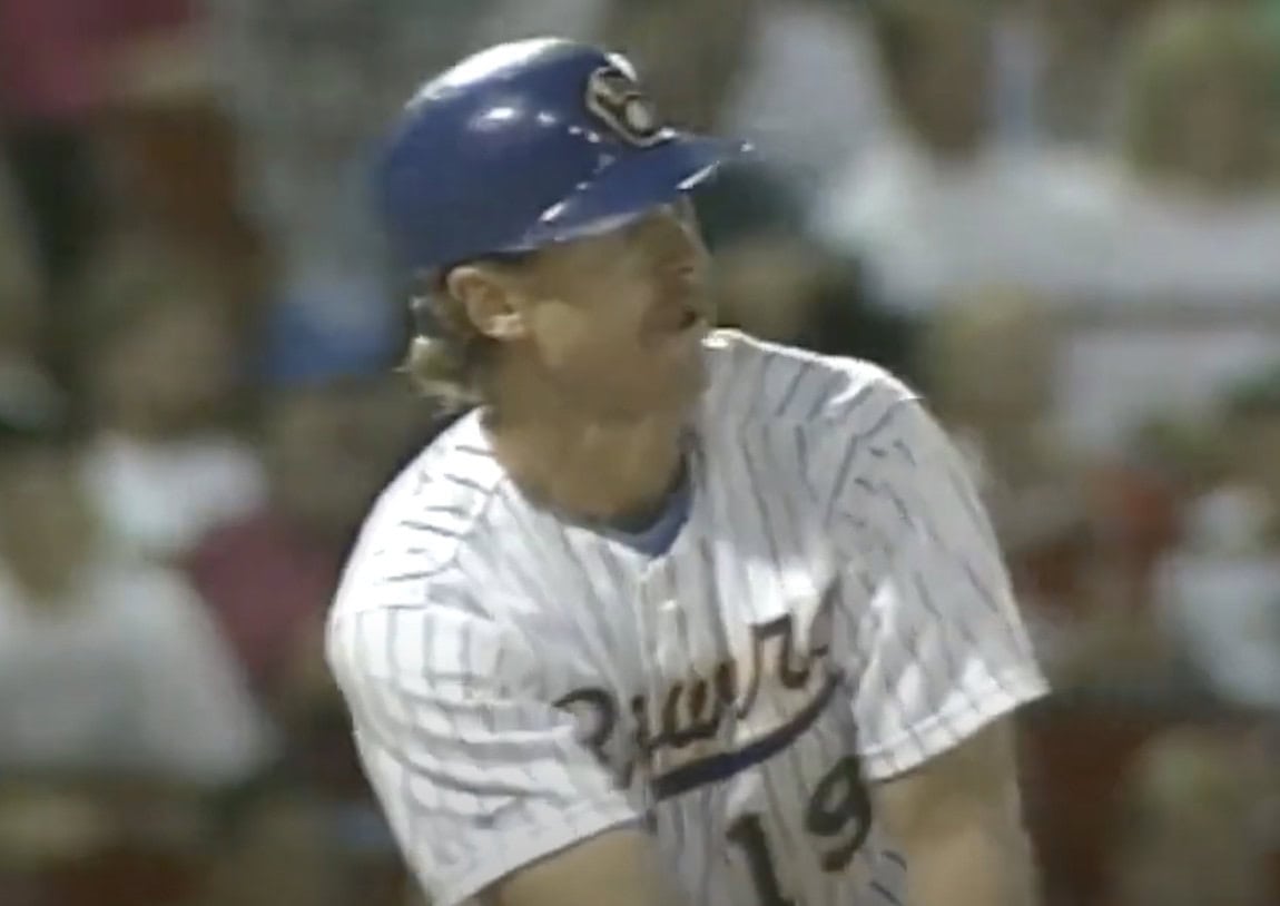 Image of Robin Yount, a key player in the 80s debate on top players.